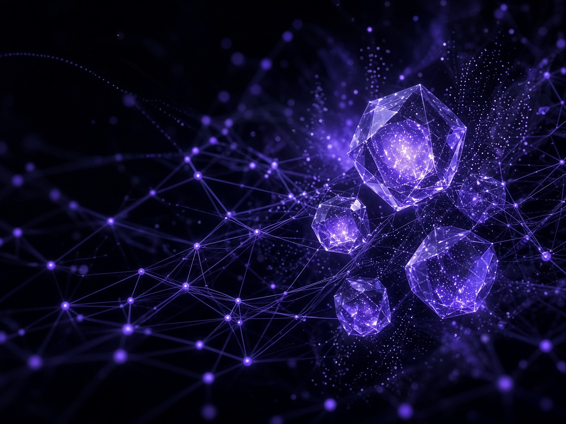 Abstract neural lattice and data crystals